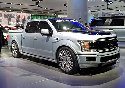 Ford F-150 with 3.0L V6 SinterCast-CGI diesel engine