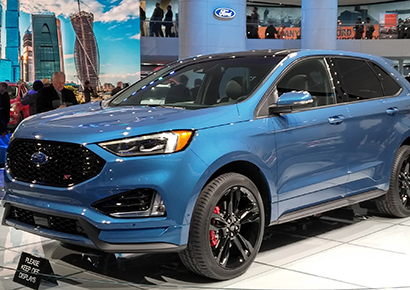 Ford Edge ST with 2.7L V6 SinterCast-CGI petrol engine.