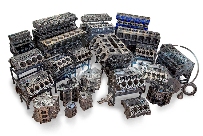 Image of engine blocks.