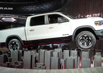 RAM 1500 with 3.0L V6 SinterCast-CGI diesel engine.
